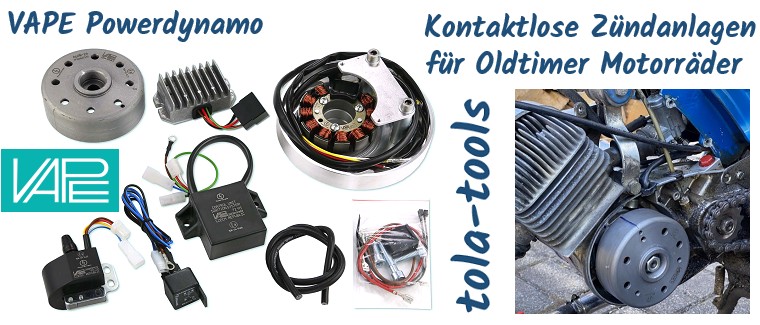VAPE Powerdynamo bei tola-tools VAPE Powerdynamo Ignitions